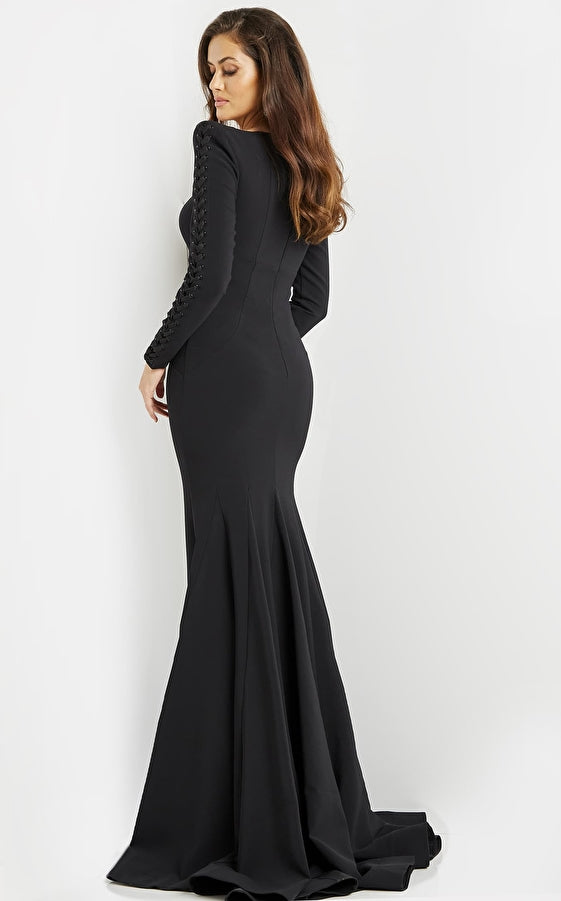 Vintage Black Ball Gown Long Black Prom Dress With Long Sleeves, Illusion  Off Shoulder Design, Beaded Embellishments, And Formal Party Style PD5556  From A_beautiful_dress, $69.35 | DHgate.Com